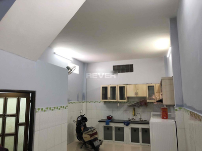 Nhà phố Huyện Bình Chánh Nhà phố thiết kế 1 trệt, 1 lầu diện tích 64.7m2, cửa hướng Đông mát mẻ.