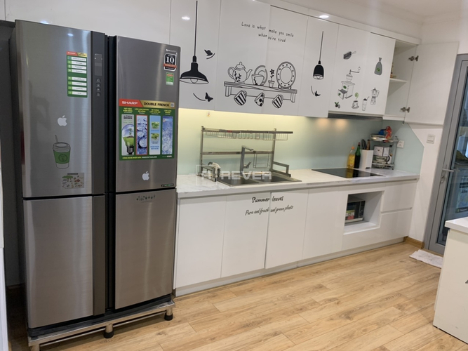  Căn hộ Vinhomes Central Park hướng ban công đông nam nội thất cơ bản diện tích 108.7m².