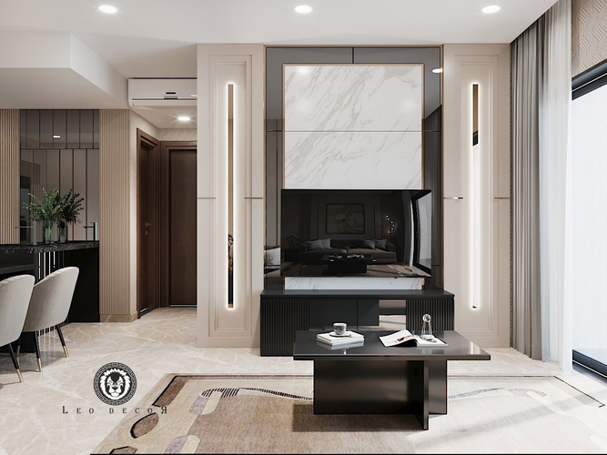  Căn hộ Phú Mỹ Hưng Midtown hướng ban công đông nam đầy đủ nội thất diện tích 80.61m²