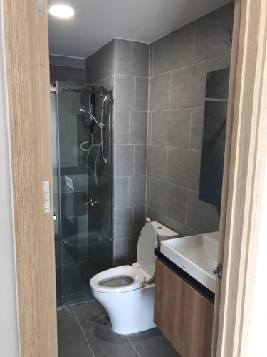 toilet căn hộ ViVa Riverside Căn hộ Viva Riverside view tuyệt đẹp, đầy đủ nội thất.