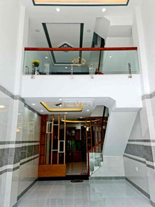 Nhà phố Quận Bình Thạnh Nhà hẻm xe hơi đường Nơ Trang Long thiết kế 1 trệt, 1 lửng và 3 lầu.