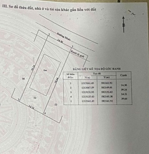  Đất nền Đường Liêu Bình Hương diện tích 563.9m² pháp lý sổ hồng.