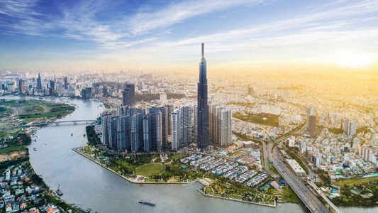 Officetel Vinhomes Central Park, Quận Bình Thạnh Officetel Vinhomes Central Park tầng 20 view Landmark 81 đầy đủ nội thất.