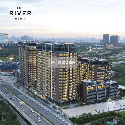  Căn hộ The River Thủ Thiêm hướng ban công tây nam nội thất cơ bản diện tích 133m²