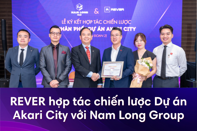 REVER hợp tác chiến lược trong dự án Akari City của Nam Long Group