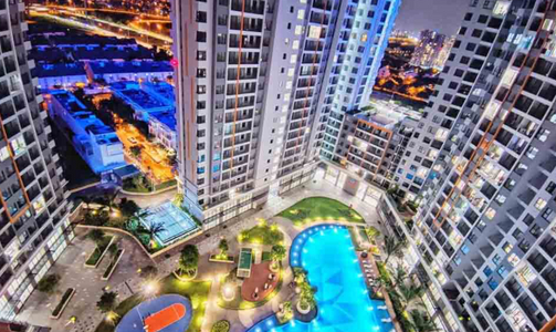 Căn hộ Safira Khang Điền, Quận 9 Căn hộ Safira Khang Điền thiết kế 2 phòng ngủ, nội thất cơ bản.