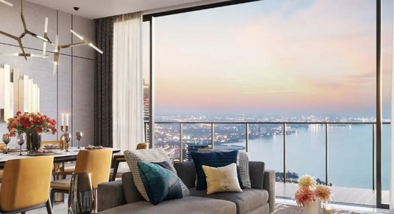 Căn hộ The Metropole Thủ Thiêm, Quận 2 Căn hộ The Metropole Thủ Thiêm nội thất cơ bản diện tích 72m²