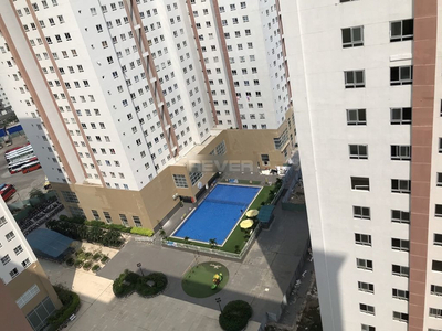 Căn hộ Topaz City, Quận 8 Căn hộ Topaz City tầng 15 thiết kế 2 phòng ngủ, nội thất cơ bản.