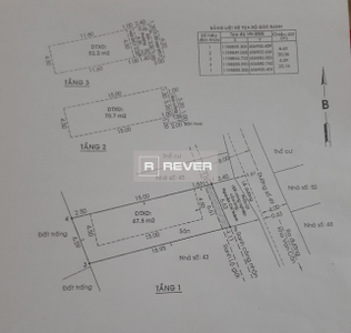  Nhà phố Đường Số 49 3 tầng diện tích 131.7m² hướng đông bắc pháp lý sổ hồng.