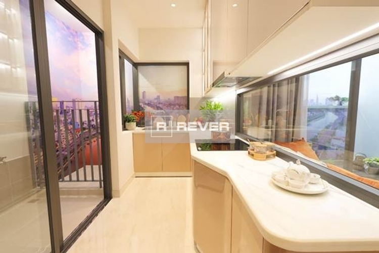  Căn hộ D-Aqua có 2 phòng ngủ, nội thất cơ bản.