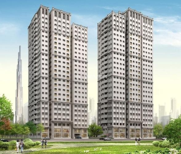  Căn hộ Paris Hoàng Kim nội thất cơ bản diện tích 79m²