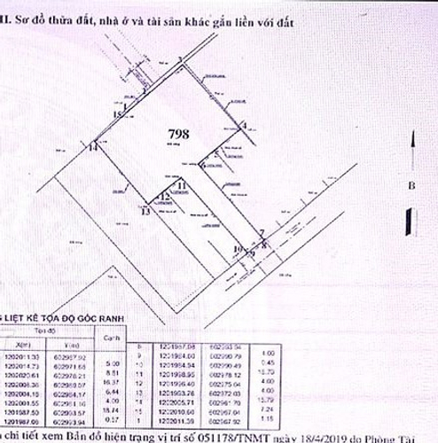 Đất nền Quận 12 Đất nền diện tích 436.7m2 hình chữ T rất đẹp, khu dân cư hiện hữu.