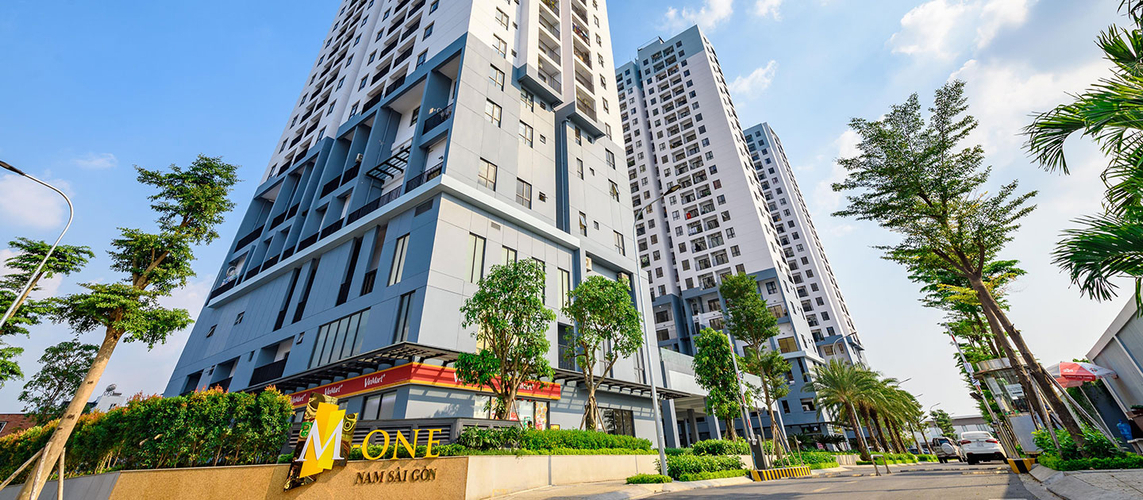 Duplex M-One Nam Sài Gòn, Quận 7 Duplex M-One Nam Sài Gòn thiết kế 1 trệt, 1 lầu đúc chắc chắn.