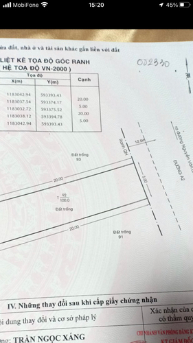 Đất nền Quận 8 Đất nền diện tích 5mx 20m vuông đẹp, nhà rất gần chợ Bình Điền.