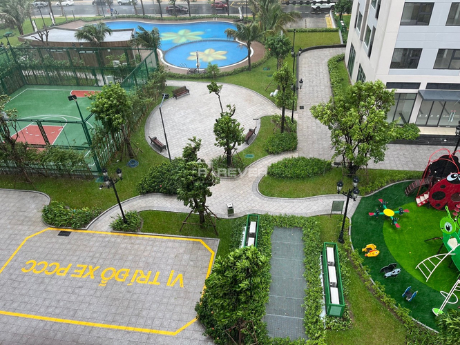  Căn hộ Vinhomes Grand Park hướng ban công đông nam đầy đủ nội thất diện tích 69.2m².