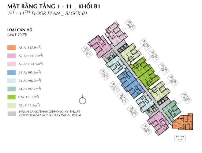 Căn hộ Diamond Brilliant, Quận Tân Phú Căn hộ Diamond Brilliant thiết kế hiện đại, không có nội thất.