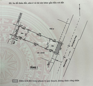  Loại khác Đường Tân Sơn 1 tầng diện tích 63.2m² hướng đông nam pháp lý sổ hồng.