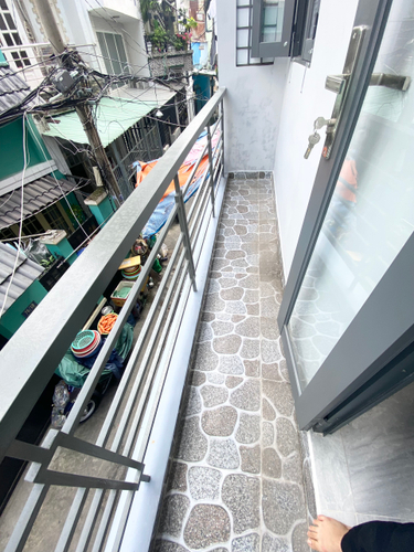 Nhà phố Quận Gò Vấp Nhà phố thiết kế 1 trệt, 2 lầu kiên cố, ngay trường ĐH Công Nghiệp.