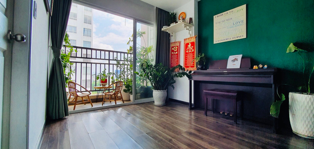 Căn hộ 4S Riverside Linh Đông, Quận Thủ Đức Căn hộ 4S Riverside Linh Đông tầng 14 view Landmark 81 tuyệt đẹp.