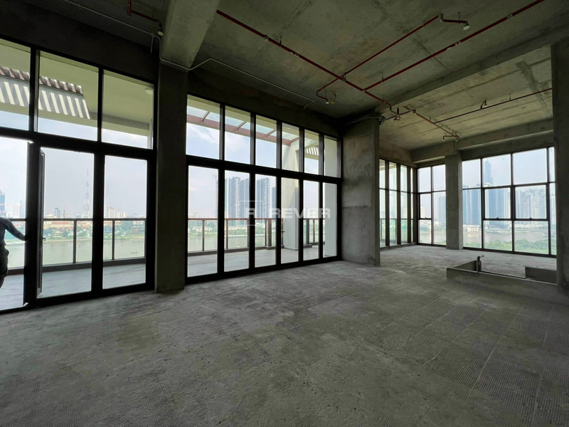 Penthouse The Metropole Thủ Thiêm hướng ban công tây bắc nhà thô diện tích 263.45m²