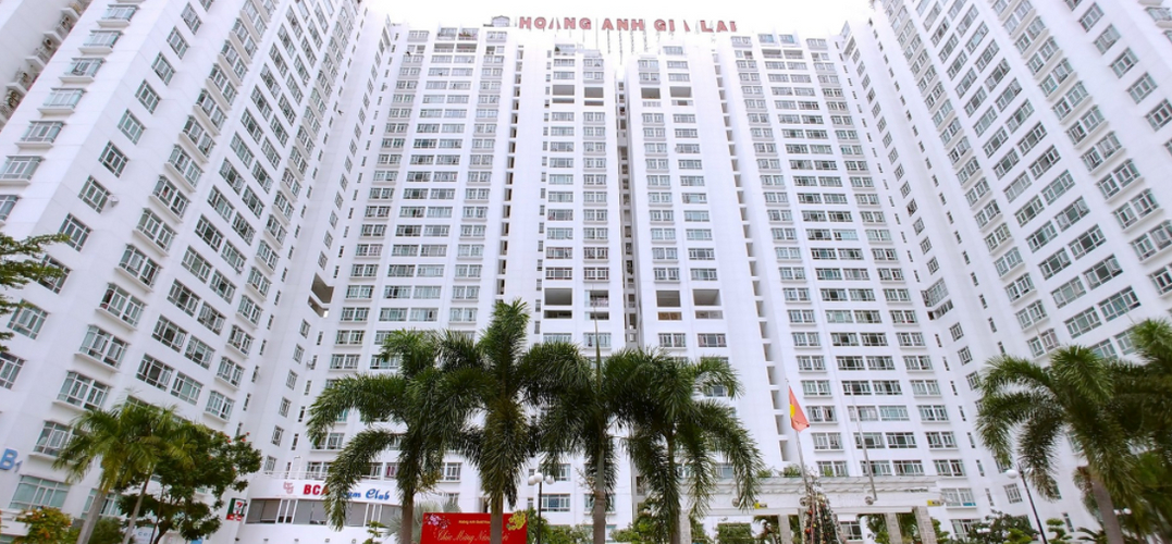 Căn hộ Hoàng Anh Gold House, Huyện Nhà Bè Căn hộ Hoàng Anh Gold House tầng 8 diện tích 124m2, đầy đủ nội thất.