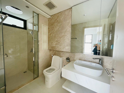  Căn hộ The Ascentia hướng ban công tây nam đầy đủ nội thất diện tích 75.18m².