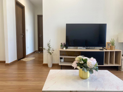 phòng khách căn hộ Eco Green Quận 7 Căn hộ Eco Green Saigon tầng 14 đầy đủ nội thất, tiện ích đa dạng.