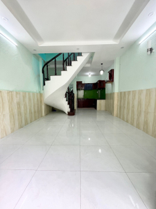 Nhà phố Đường Nơ Trang Long 2 tầng diện tích 29.2m² hướng bắc pháp lý sổ hồng