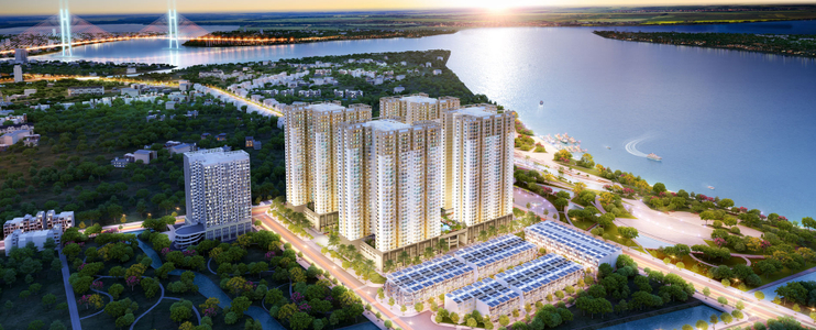 Căn hộ Q7 Saigon Riverside, Quận 7 Căn hộ Q7 Saigon Riverside tầng 32 thiết kế sang trọng, nội thất cơ bản.