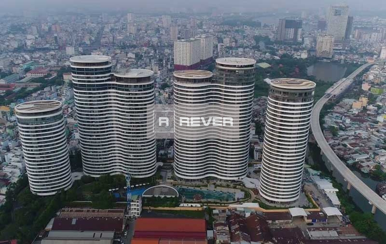  Căn hộ City Garden diện tích 117m2, view trung tâm Quận 1.