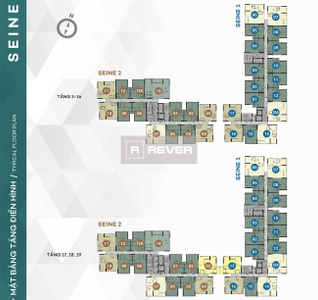  Căn hộ WestGate có 2 phòng ngủ, không có nội thất.