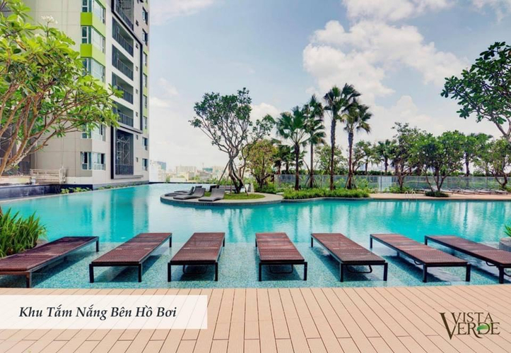  Căn hộ Vista Verde đầy đủ nội thất diện tích 46m².