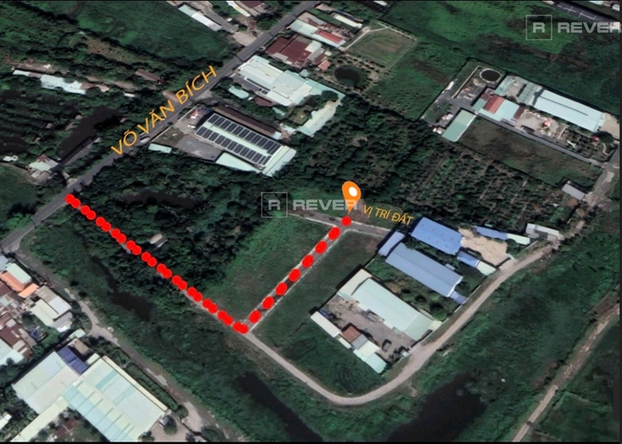  Đất nền Đường Võ Văn Bích diện tích 85m² hướng đông nam pháp lý sổ hồng.