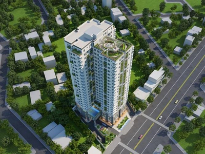 Căn hộ ResGreen Tower, Quận Tân Phú Căn hộ ResGreen Tower tầng cao view đón gió mát mẻ.