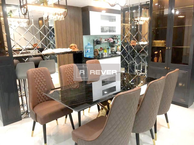 Căn hộ Cosmo City tầng cao mát mẻ, diện tích 102m2 rộng thoáng.