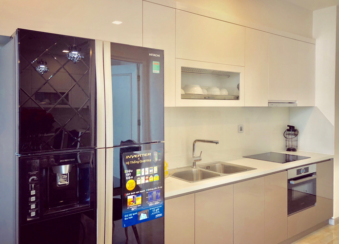  Căn hộ Vinhomes Golden River hướng ban công đông bắc đầy đủ nội thất diện tích 46.8m²