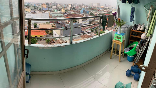 Căn hộ Nguyễn Quyền, Quận Bình Tân Căn hộ Nguyễn Quyền tầng 7 thiết kế 2 phòng ngủ, đầy đủ nội thất.