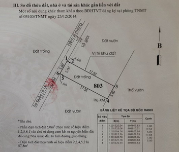 Đất nền Quận 12 Đất nền diện tích 88m2 hướng Tây Bắc, khu dân cư an ninh và yên tĩnh.