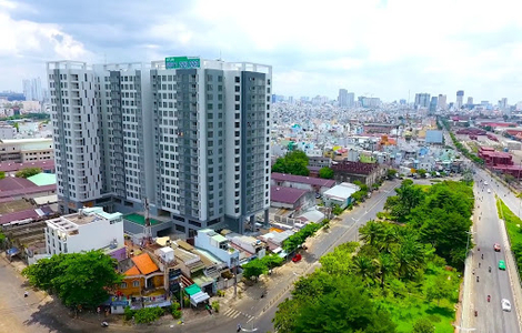 Căn hộ Riva Park, Quận 4 Căn hộ Riva Park thiết kế 2 phòng ngủ, đầy đủ nội thât.