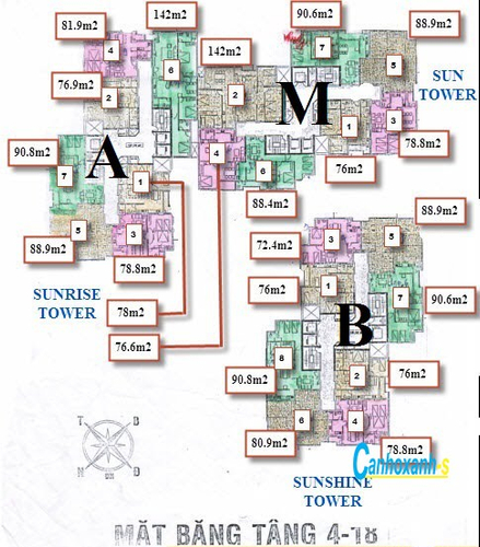  Duplex Central Garden, view thành phố sầm uất.