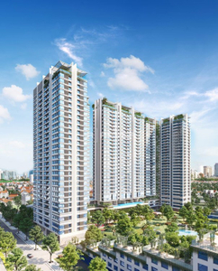 Căn hộ Kingdom 101 nội thất cơ bản diện tích 70.08m²