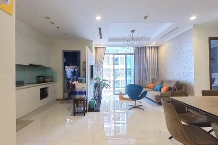  Căn hộ Vinhomes Central Park hướng ban công đông nam đầy đủ nội thất diện tích 108m²