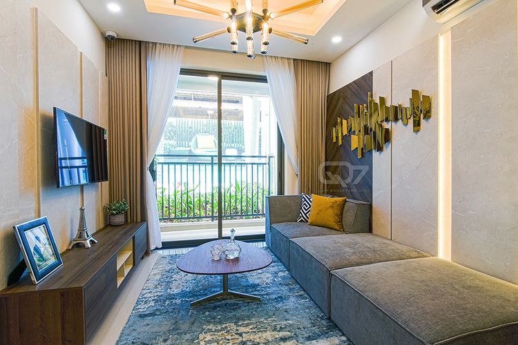 Căn hộ Q7 Saigon Riverside, Quận 7 Căn hộ Q7 Saigon Riverside tầng 31 thiết kế 1 phòng ngủ, không nội thất.