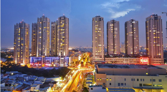 Căn hộ New Sài Gòn hướng ban công đông nam đầy đủ nội thất diện tích 94.6m²