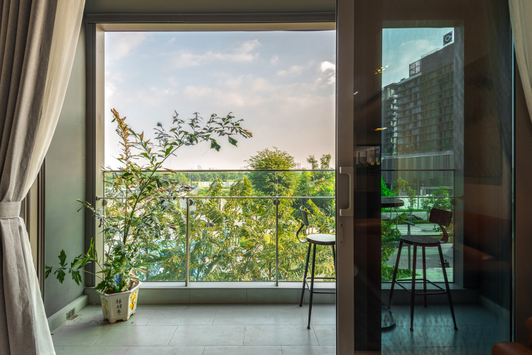  Căn hộ có 2 phòng ngủ Empire City, bàn giao nội thất cơ bản.