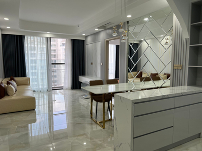  Căn hộ The Ascentia hướng ban công tây nam đầy đủ nội thất diện tích 75.18m².