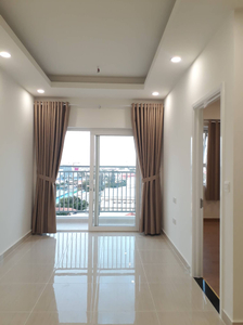 Căn hộ Moonlight Boulevard tầng 9 có 2 phòng ngủ, nội thất cơ bản.