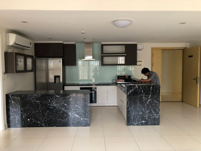 Duplex Masteri Thảo Điền, Quận 2 Duplex Masteri Thảo Điền có 3 phòng ngủ, nội thất cơ bản.