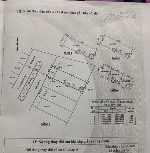 Nhà phố Quận Gò Vấp Nhà phố thiết kế 1 trệt, 2 lầu và sân thượng, diện tích 56.6m2.