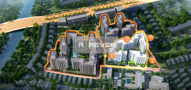  Căn hộ Akari City tầng cao mát mẻ, bàn giao nội thất cơ bản.